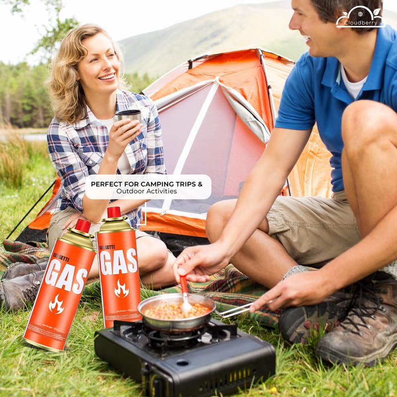 3-in-1 Portable Butane Gas Stove – Cooking, Heating & Outdoor Utility Burner
