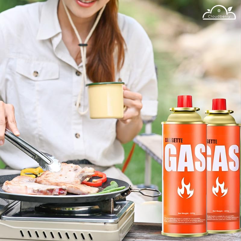 3-in-1 Portable Butane Gas Stove – Cooking, Heating & Outdoor Utility Burner