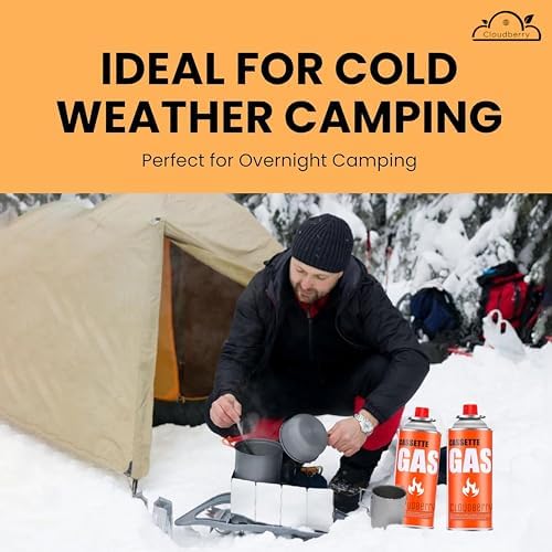 3-in-1 Portable Butane Gas Stove – Cooking, Heating & Outdoor Utility Burner